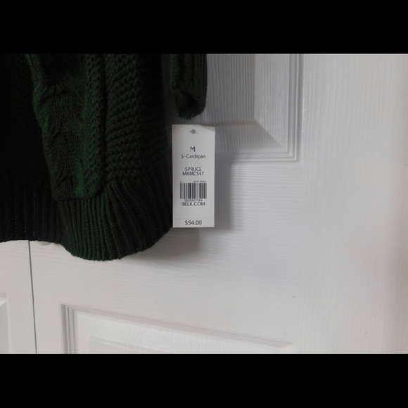 NWT Green Cardigan - Picture 4 of 4